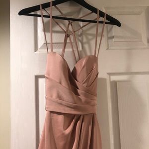 Pink prom dress
